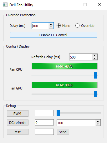 dell fan utility